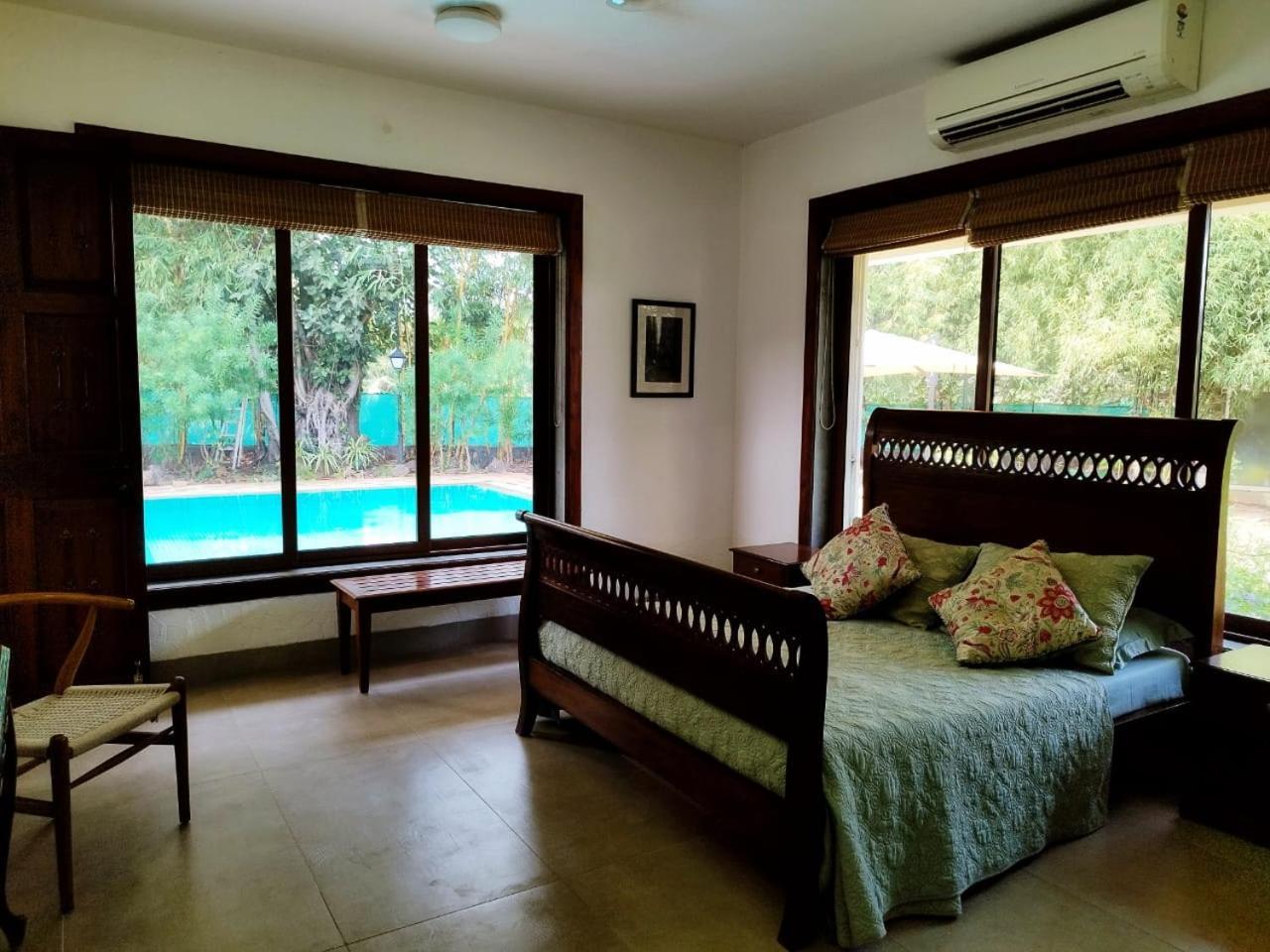 Casa Blanca 3Bhk W/Pool Near Mandwa, Alibaug Villa Alībāg Ngoại thất bức ảnh